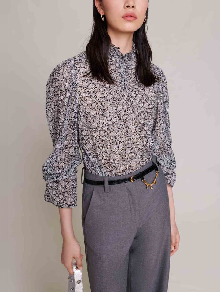 Blouse imprimé fleuri