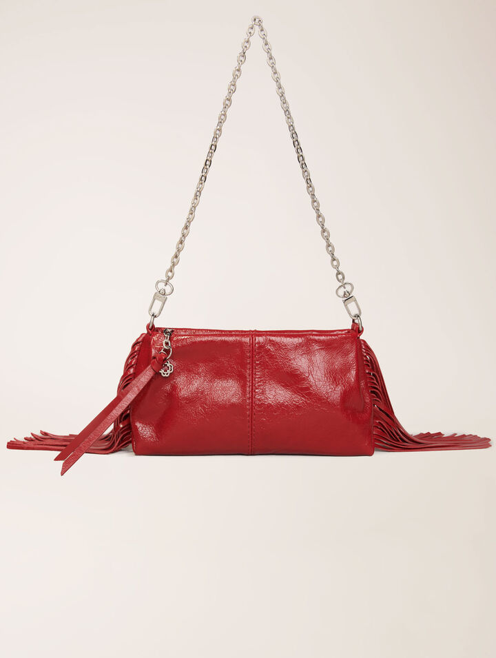 Pochette Miss M Pouch en cuir use