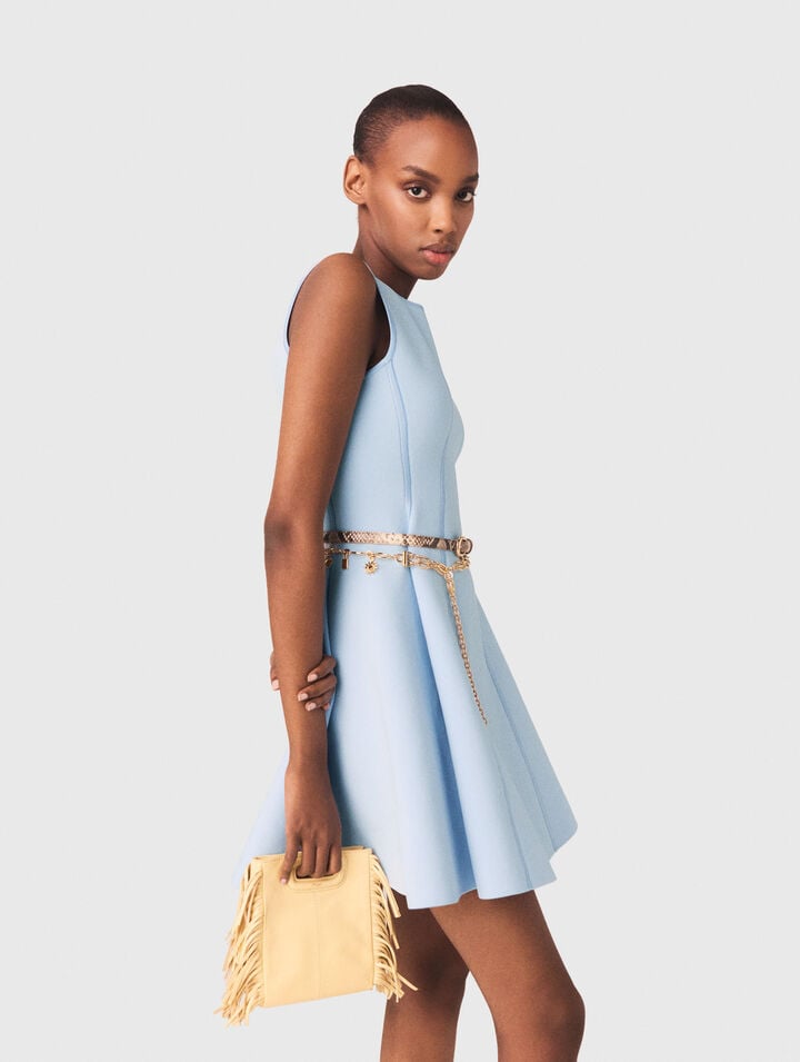 Robe patineuse avec n&oelig;uds bijoux