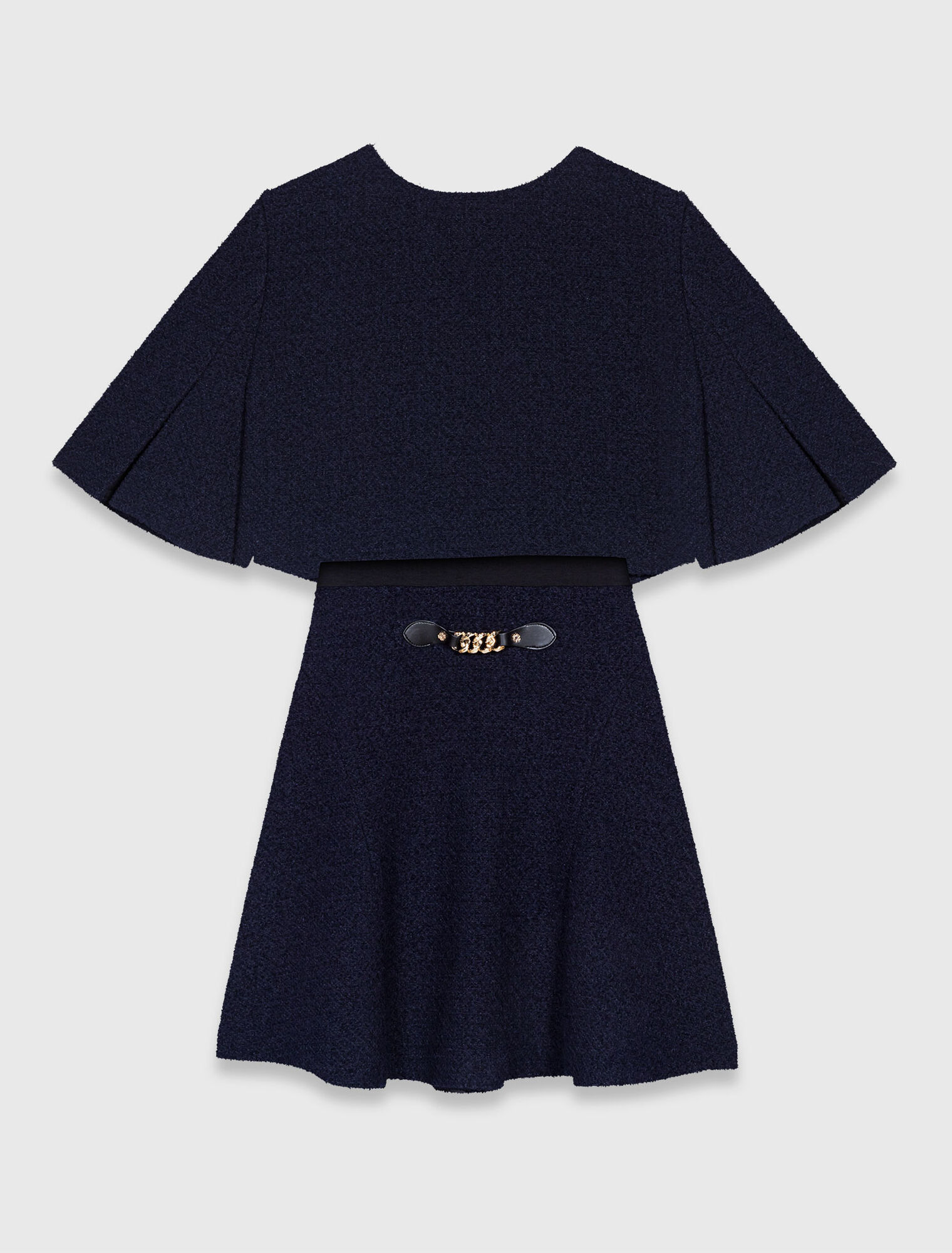 Robe 2en1 en tweed