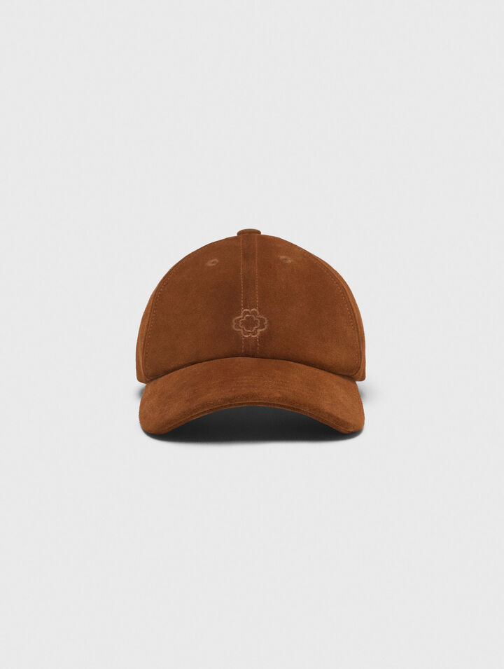 Casquette en suède