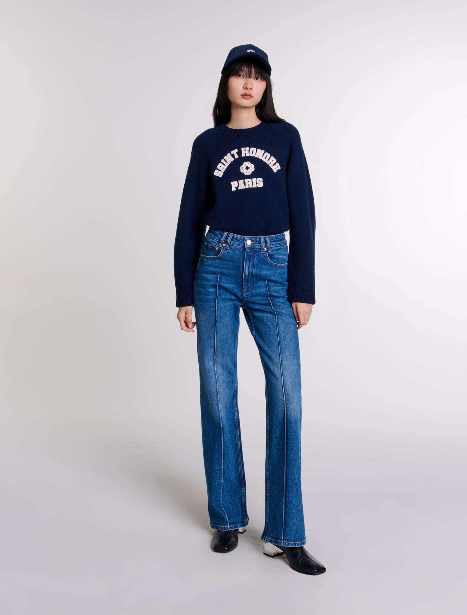 Pull en laine mélangée