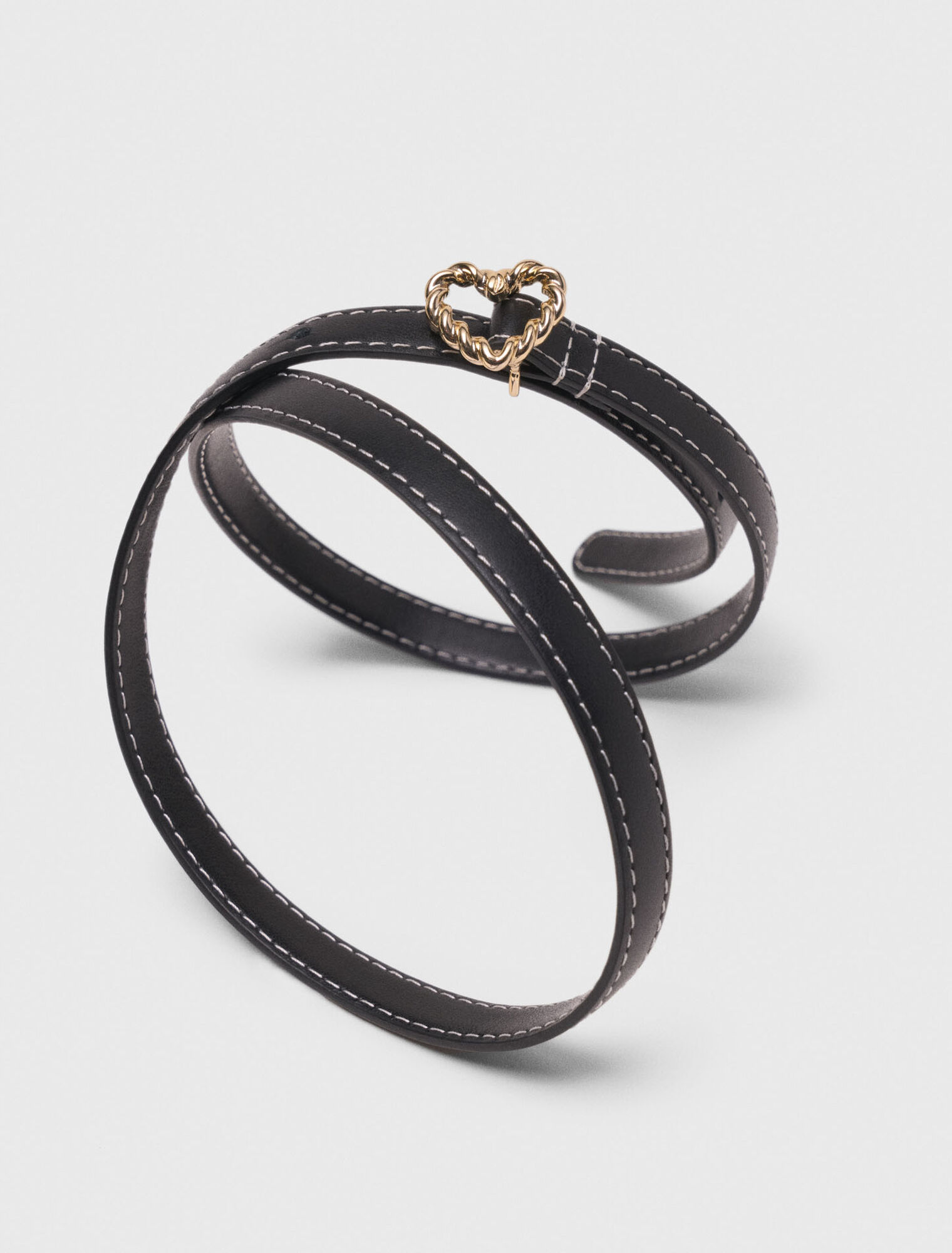 Ceinture fine à cœur
