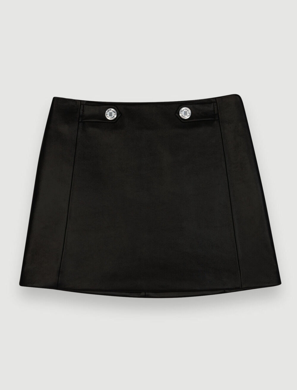 Jupe cuir maje clearance