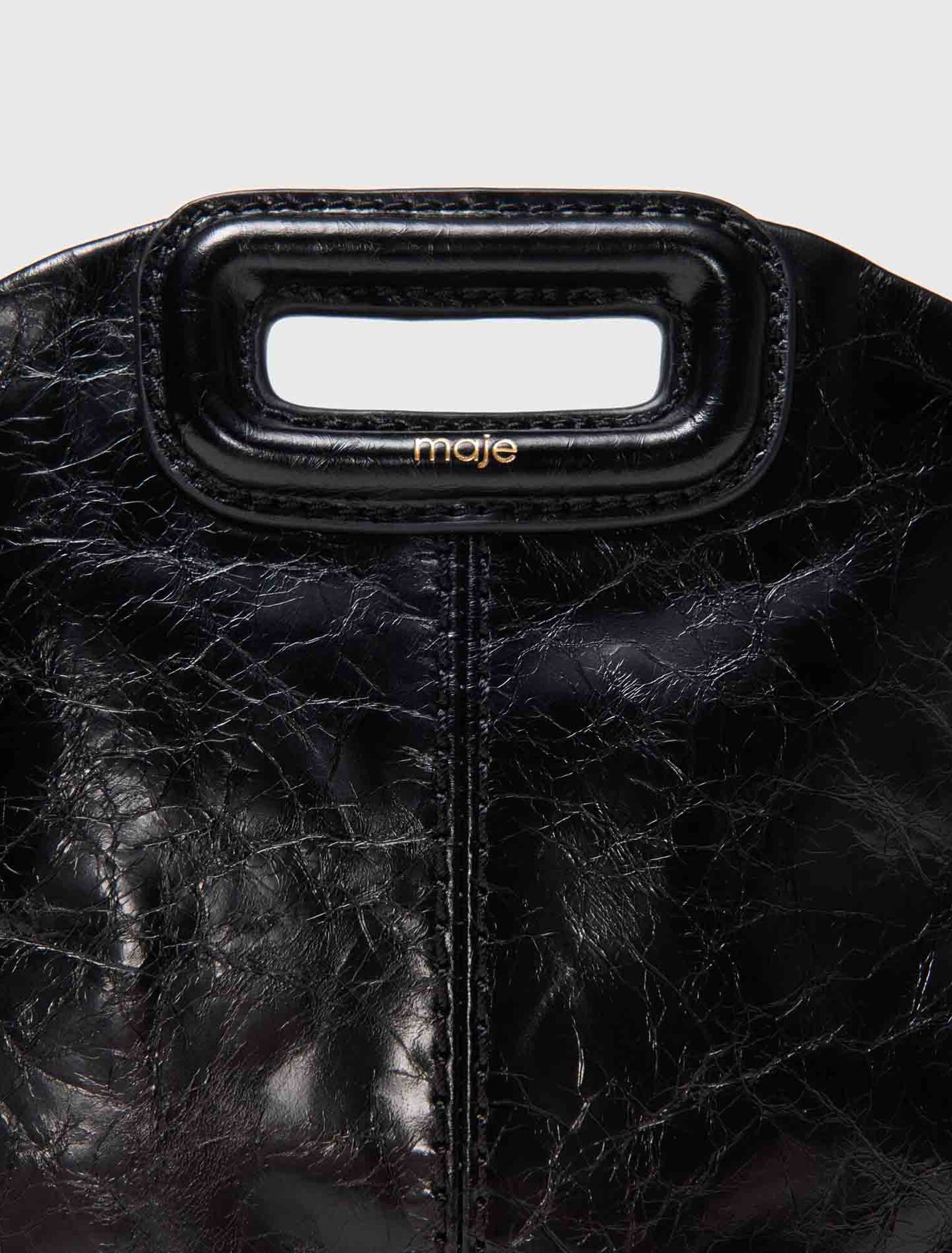 Sac Miss M Mini en cuir craquelé