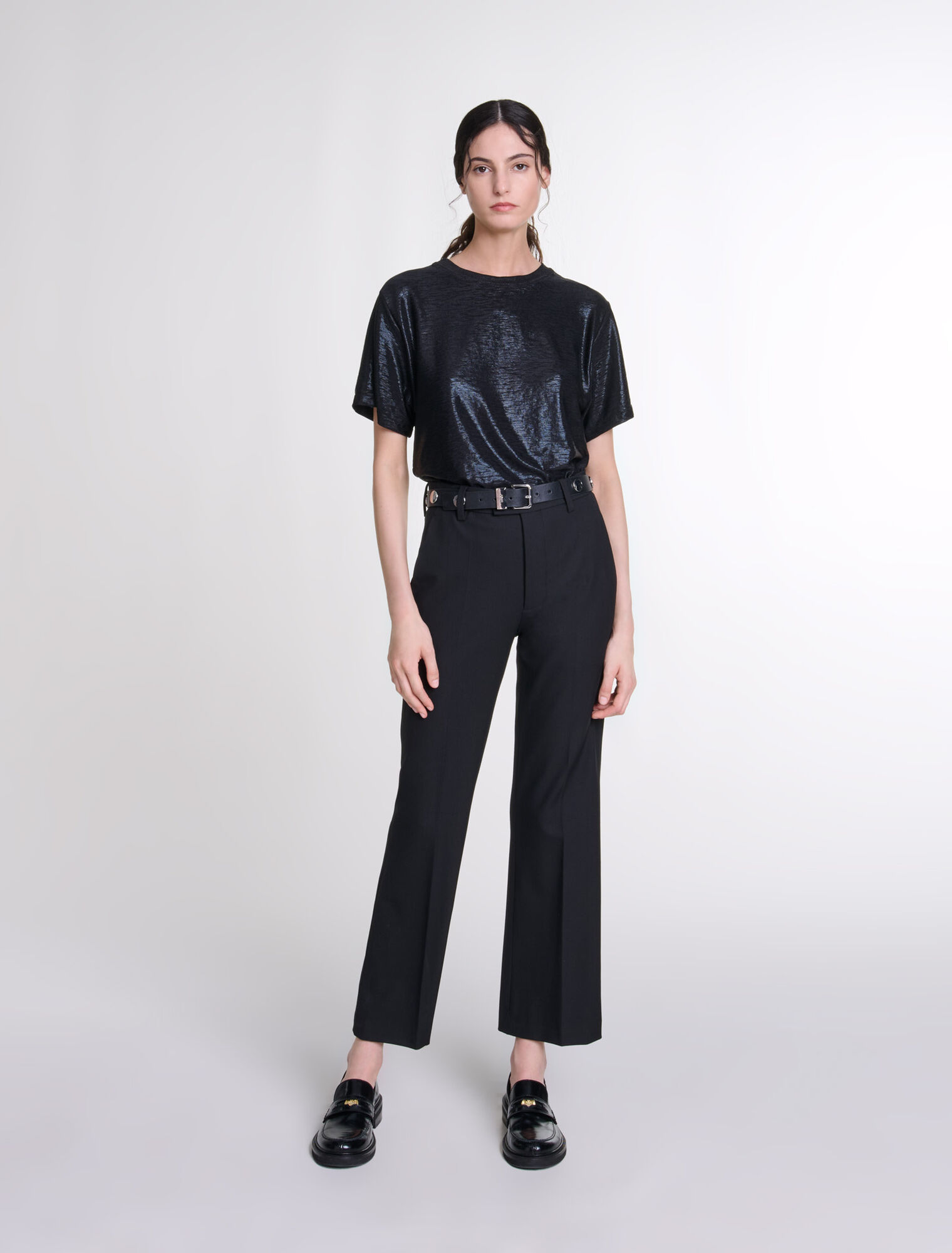Tee-shirt lamé