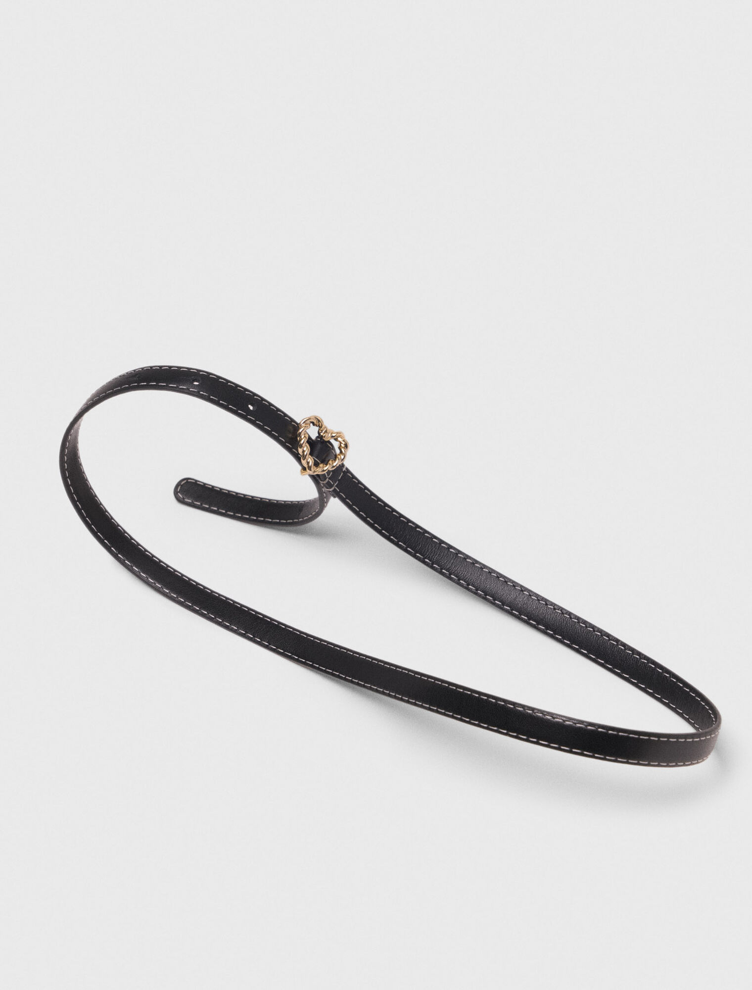 Ceinture fine à cœur