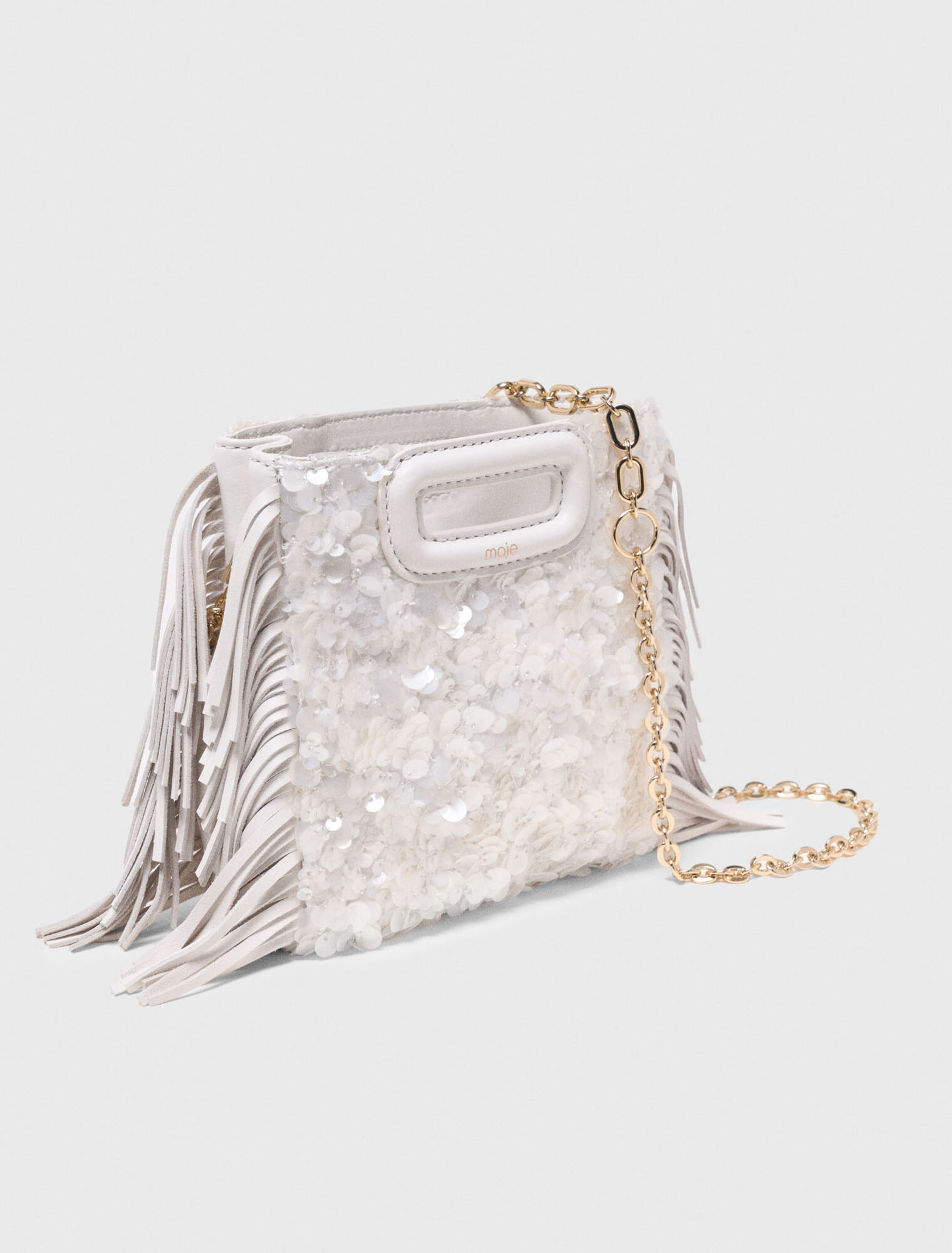 Sac M mini en sequins