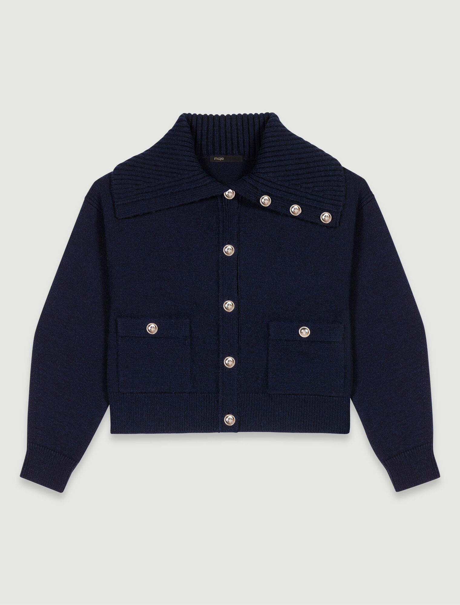 Cardigan en laine mélangée