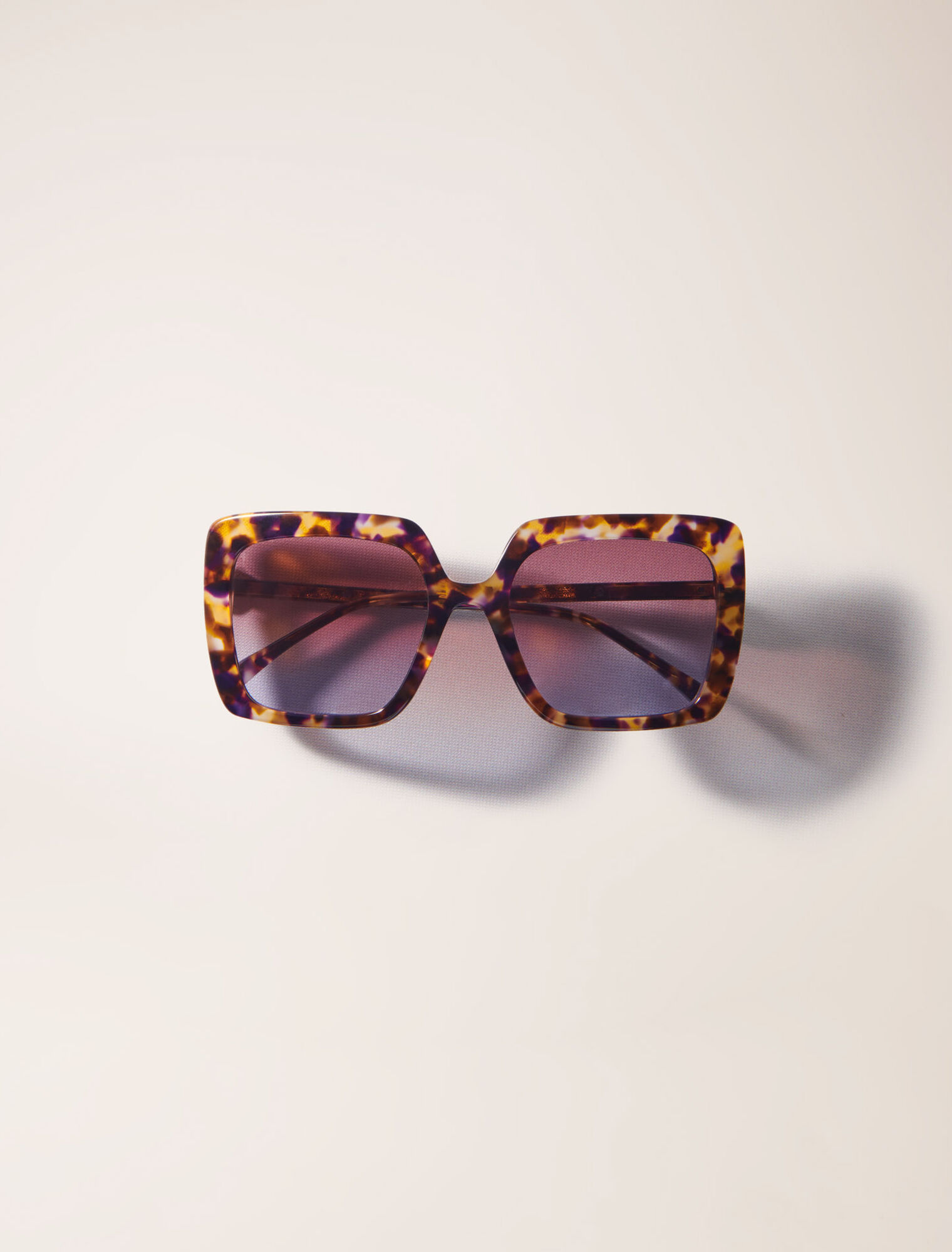 Lunettes rectangle en acétate