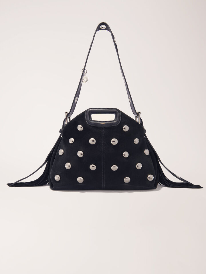 Sac Miss M en suède à studs