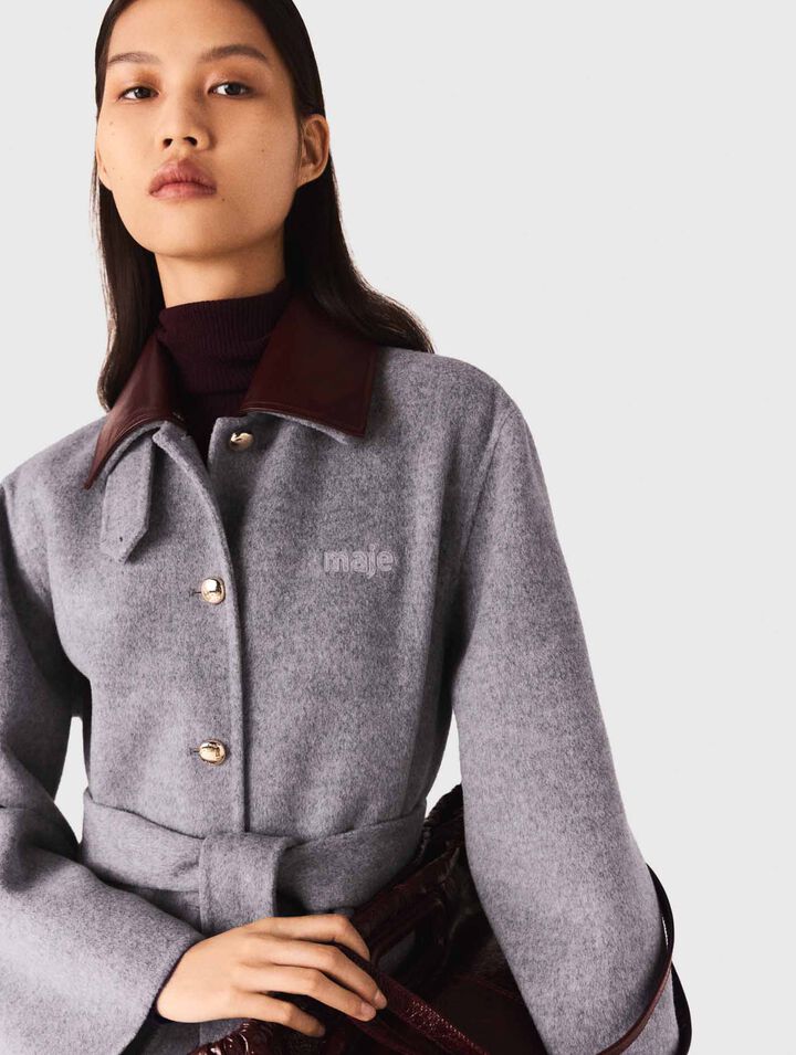 Manteau en laine