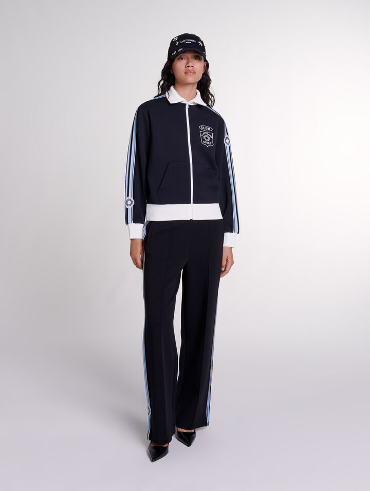 Sweatshirt zippé