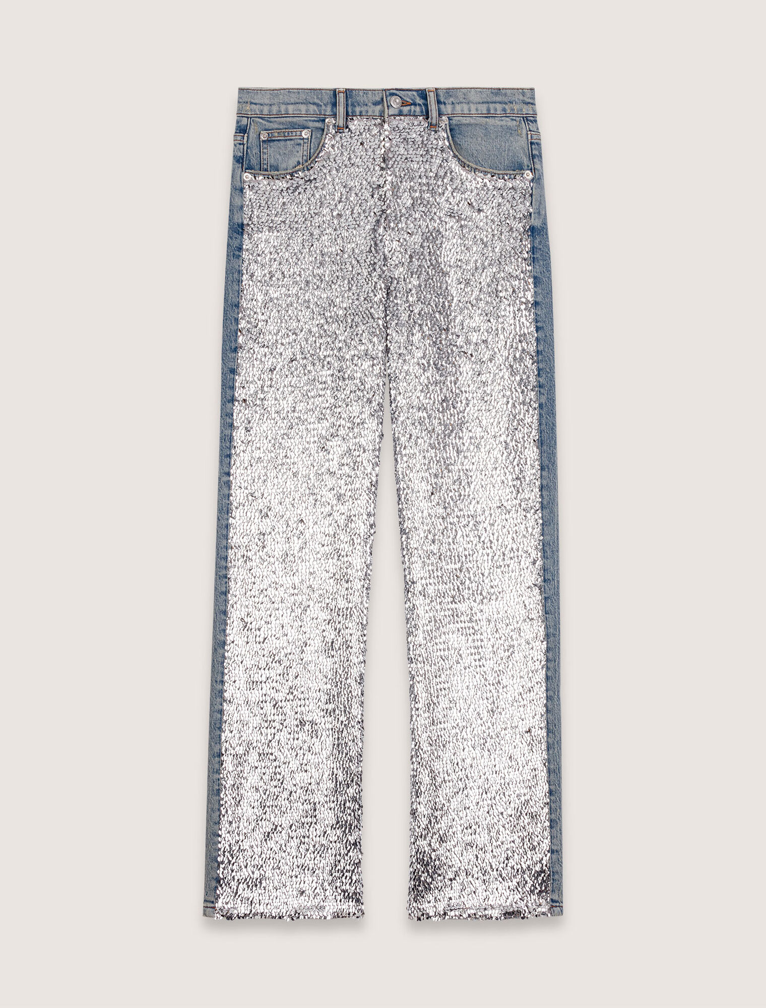Jean à sequins