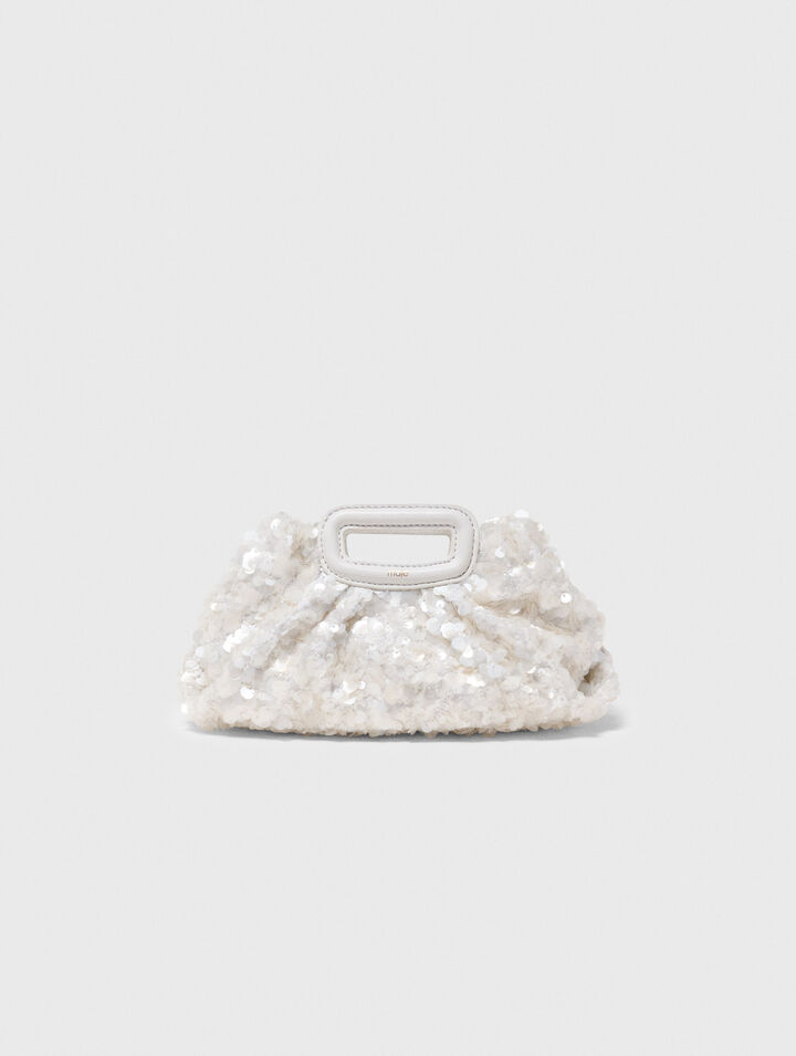 Milpli mini Clutch en sequins