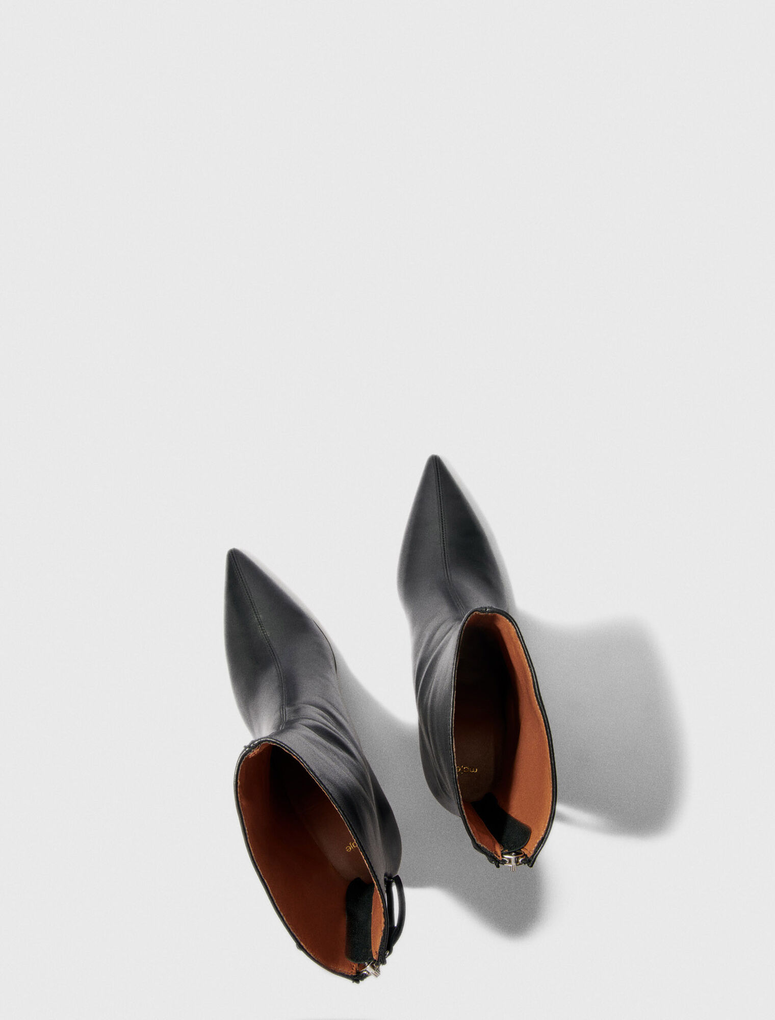 Bottines en cuir
