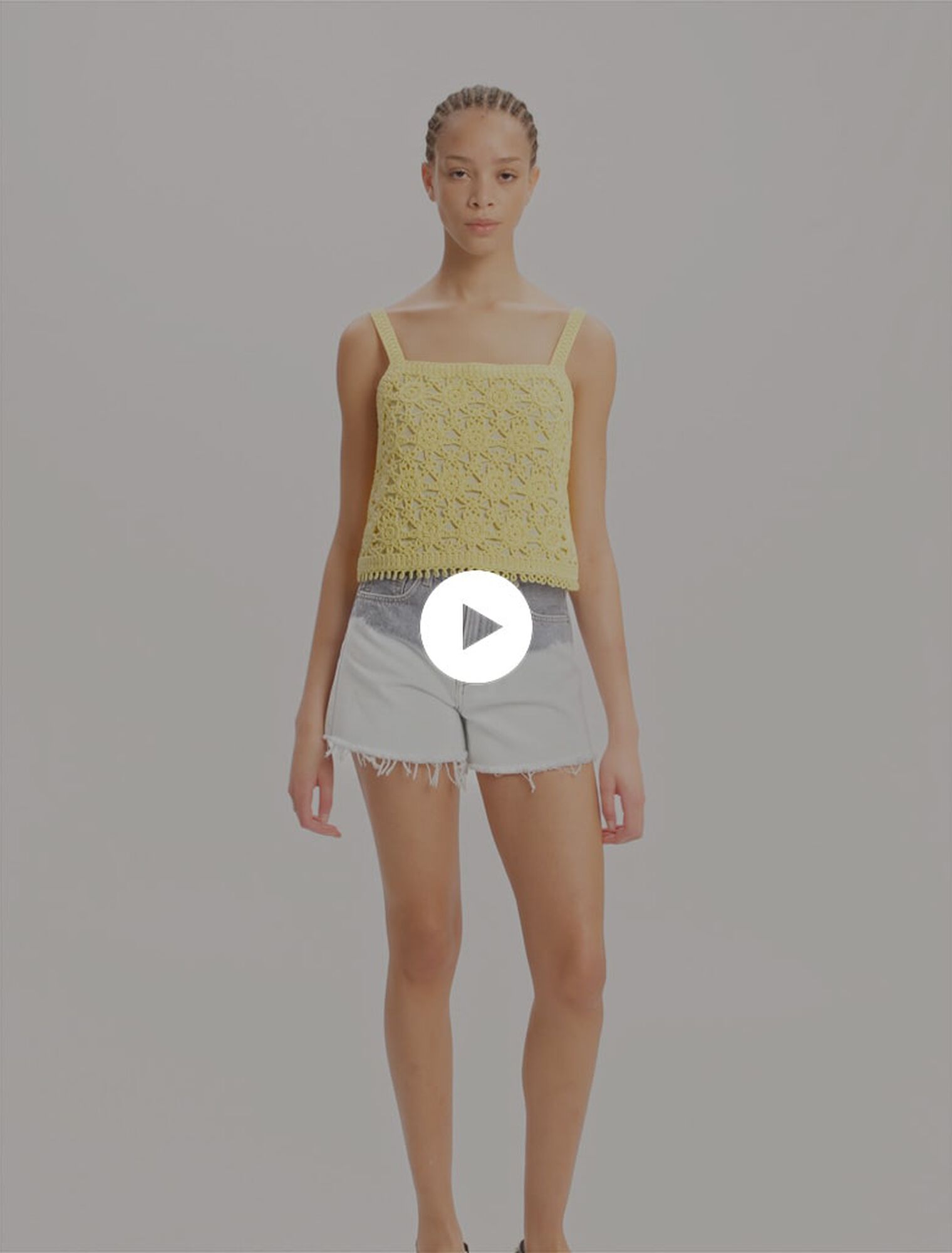 Top en crochet