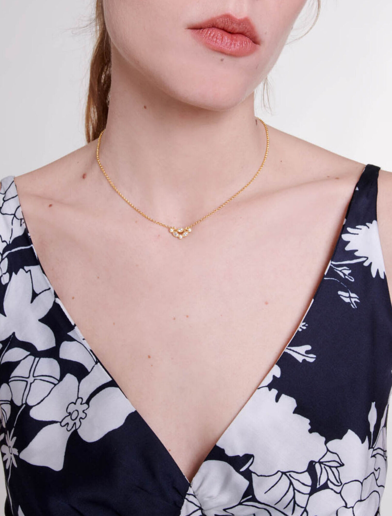 Robe longue ajourée