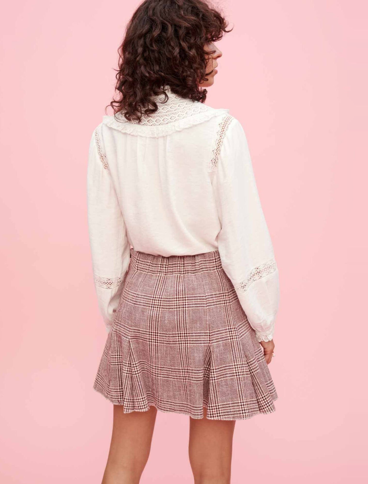 Chemise à broderies anglaises