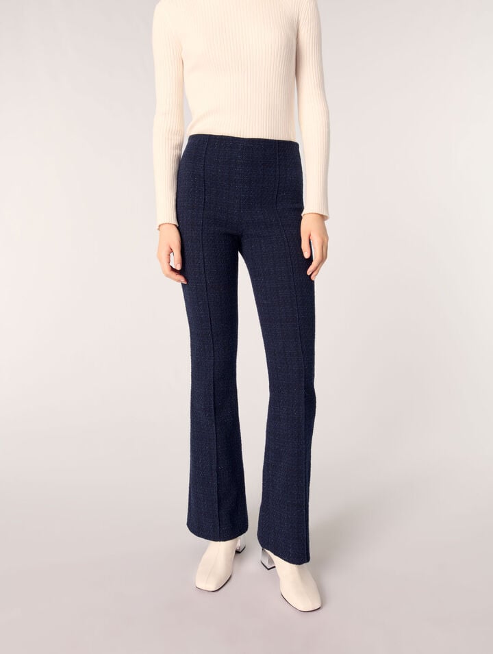 Pantalon en tweed