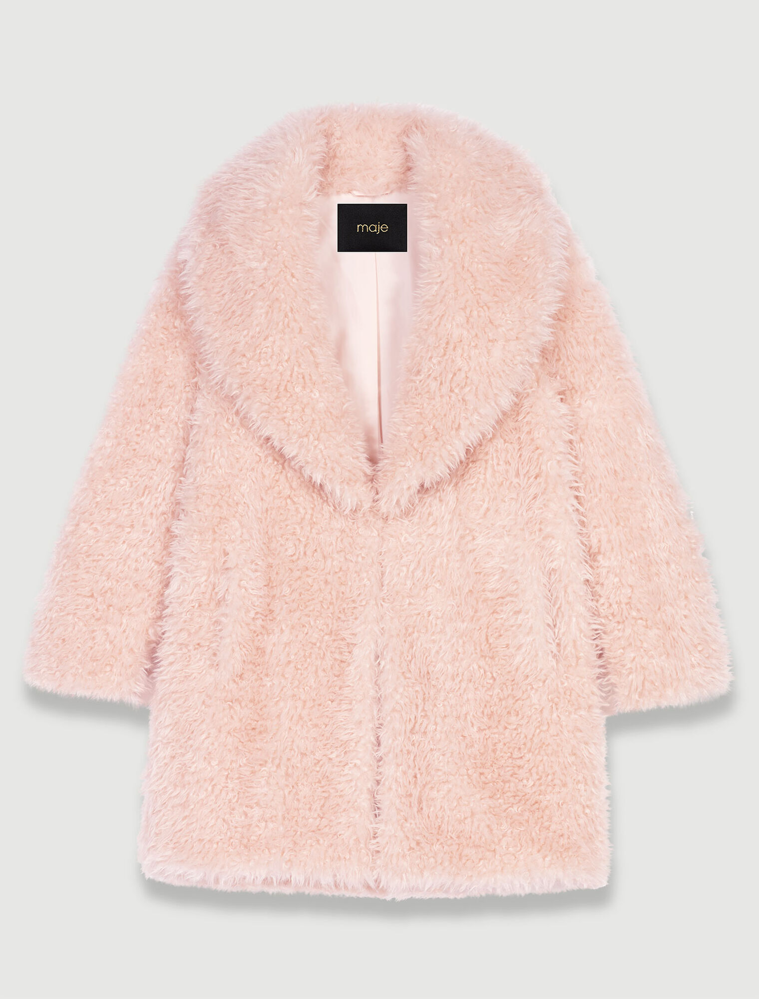 Manteau en fausse fourrure