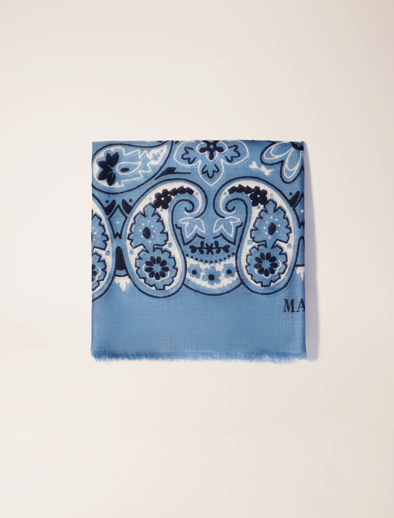 Châle à imprimé bandana