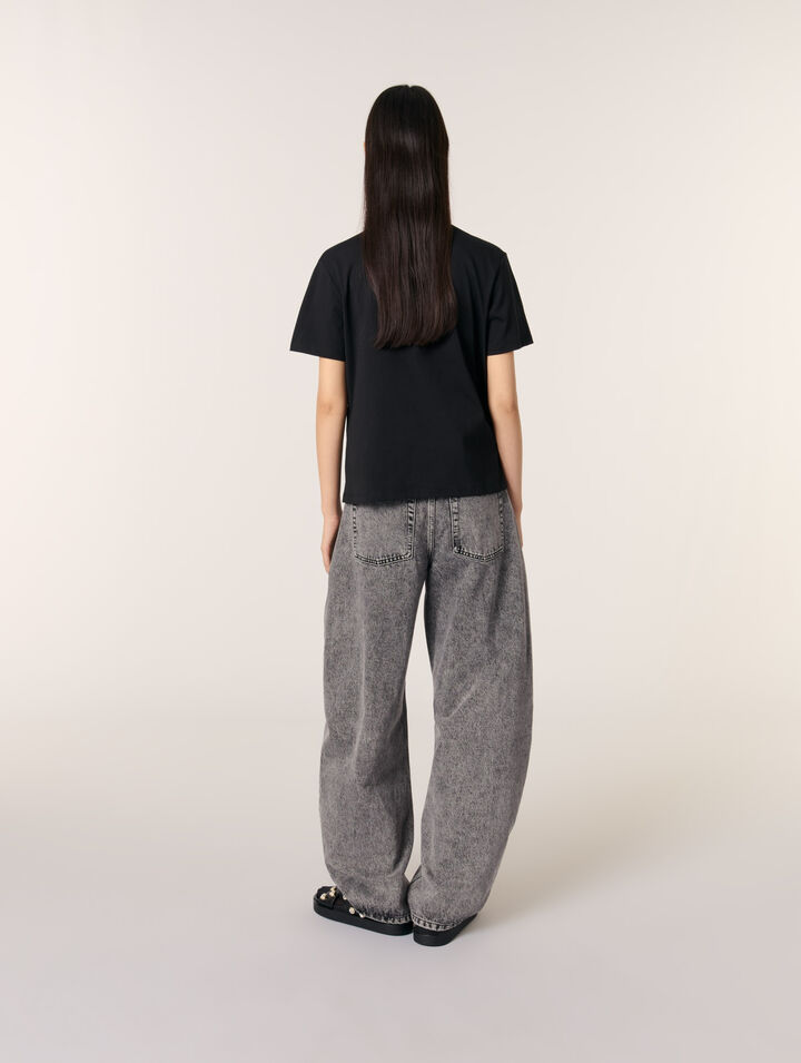Tee-shirt brodé