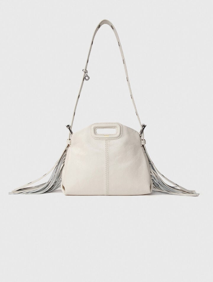 Sac Miss M mini en cuir craquelé
