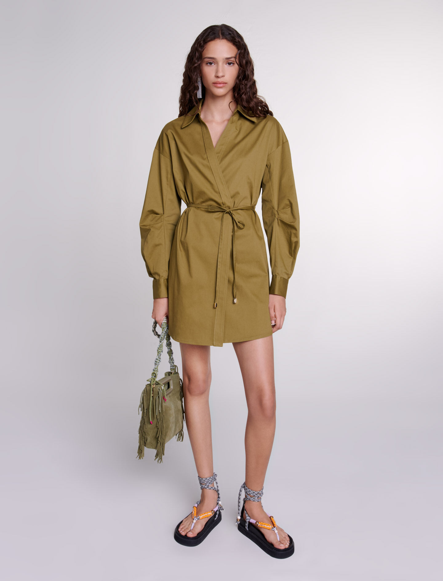 Robe portefeuille maje hotsell