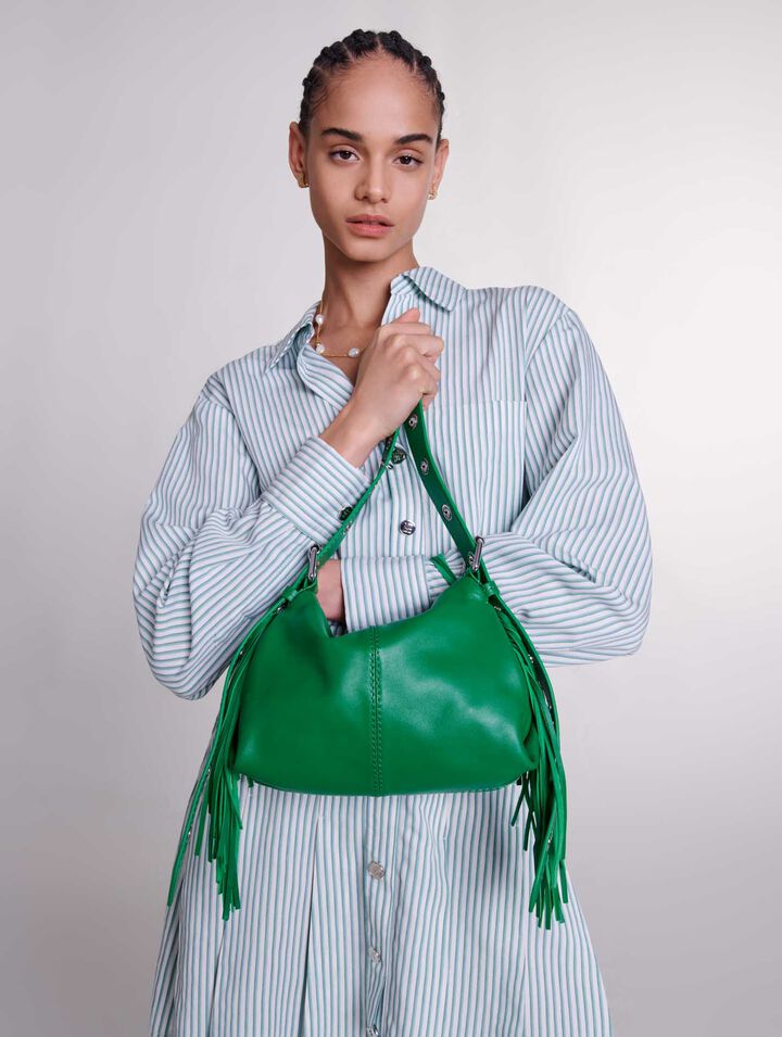 Sac Miss M mini en cuir lisse