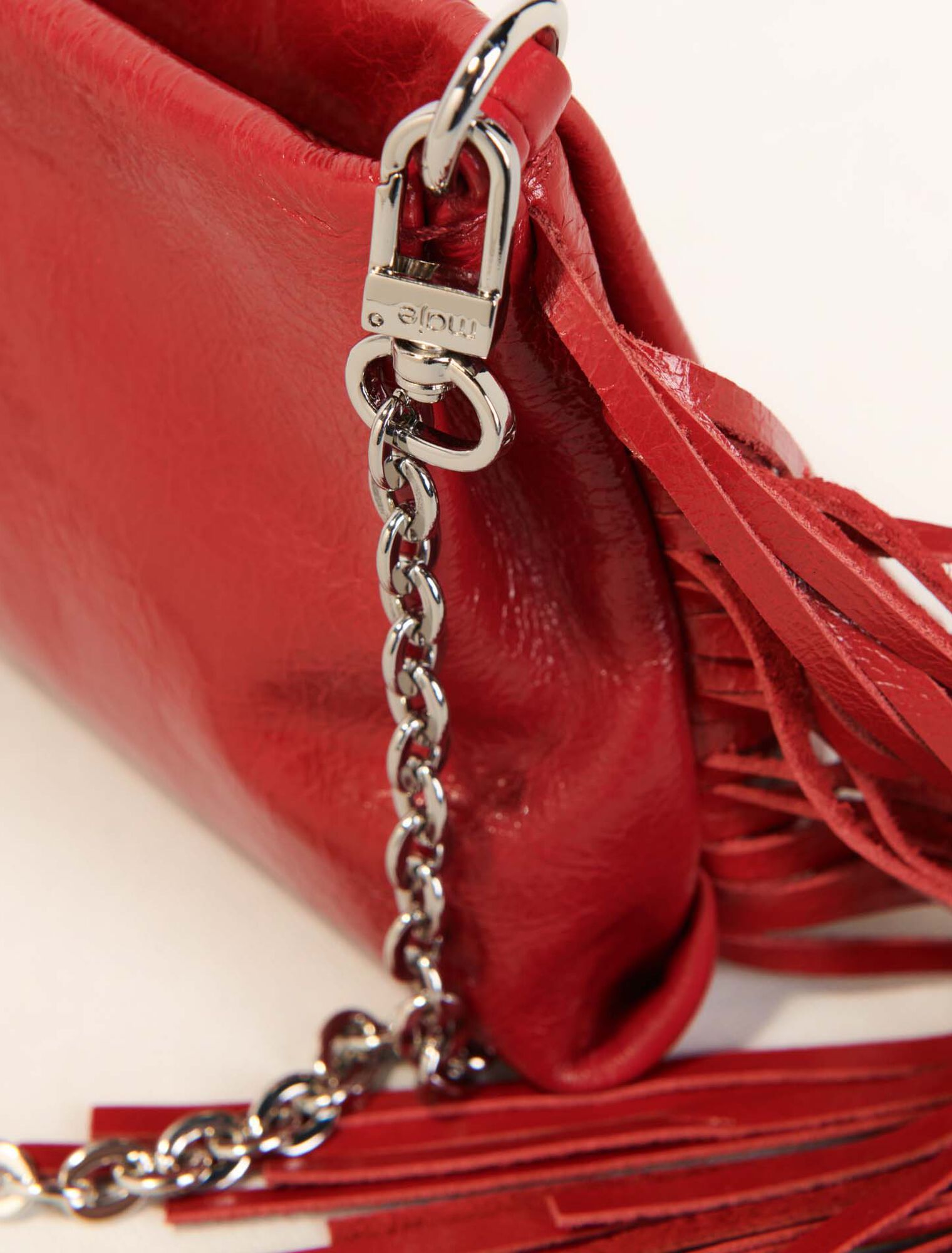 Pochette Miss M Pouch en cuir use