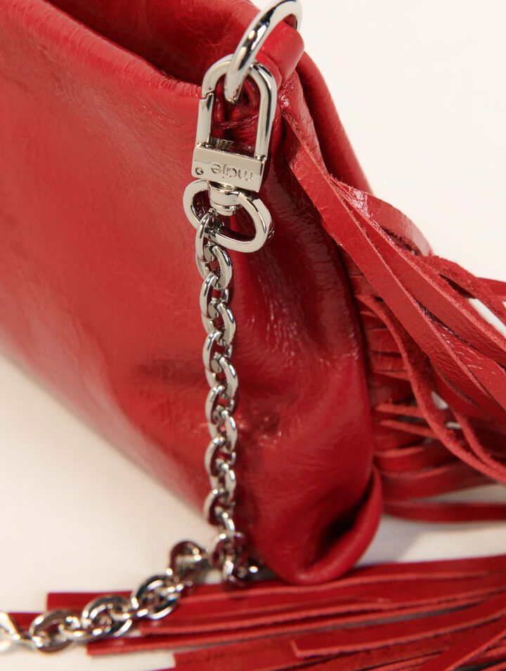Pochette Miss M Pouch en cuir use