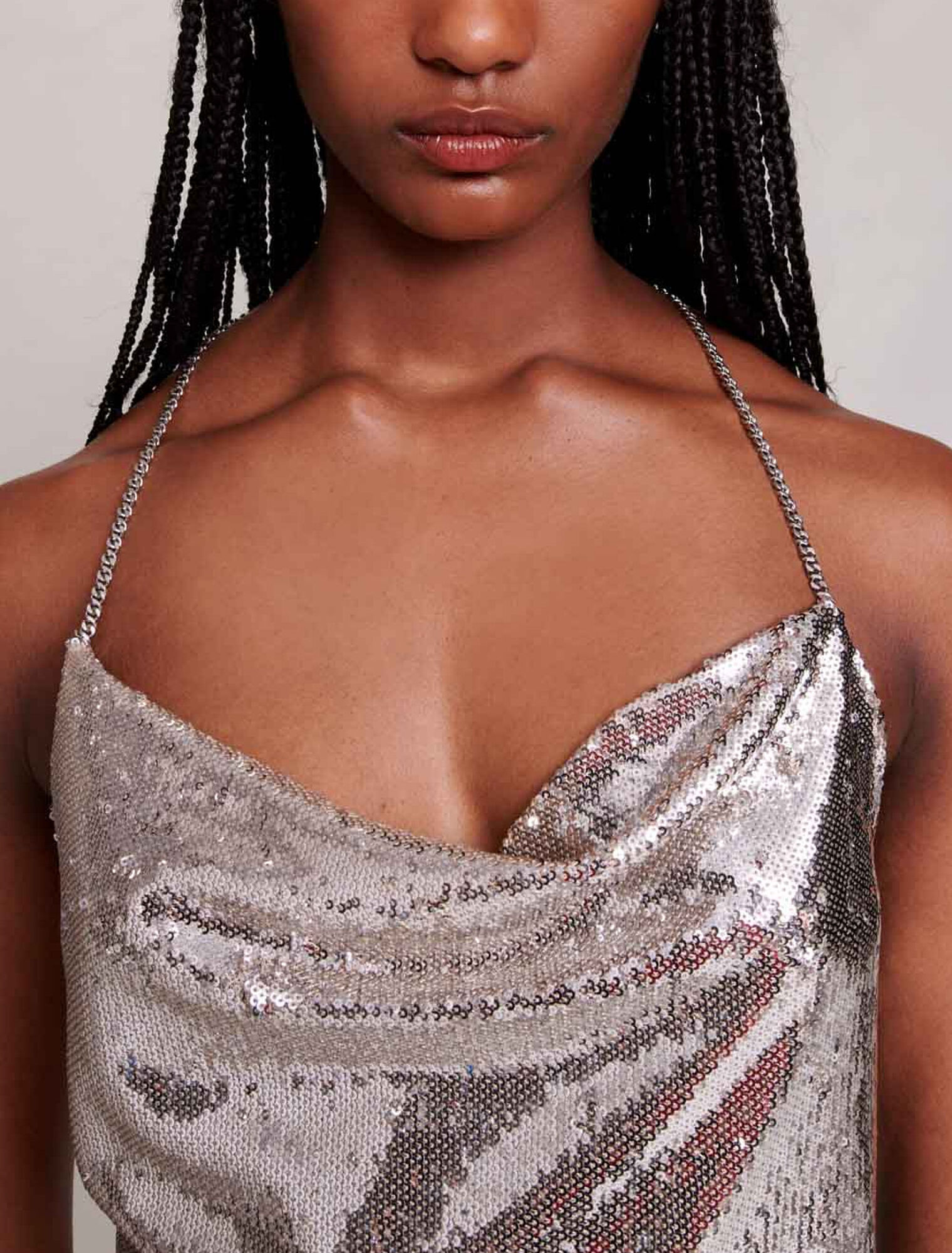 Robe à paillettes