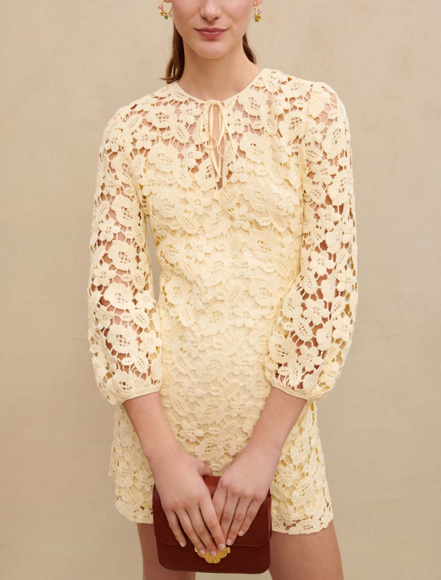 Robe courte crochet