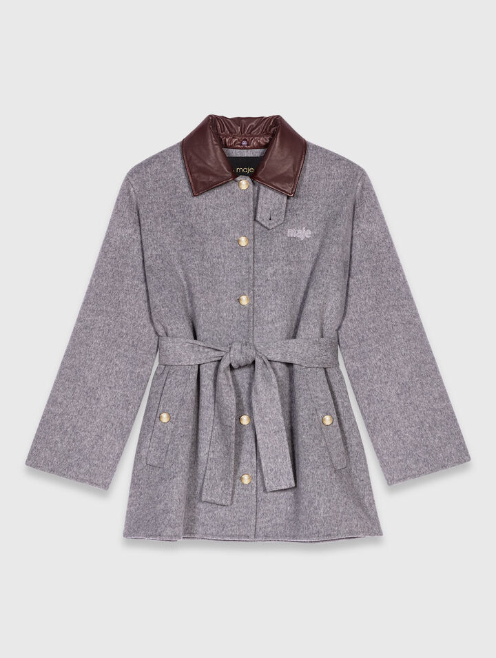 Manteau en laine