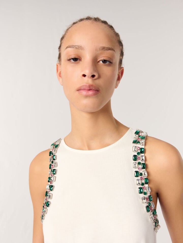Débardeur à strass