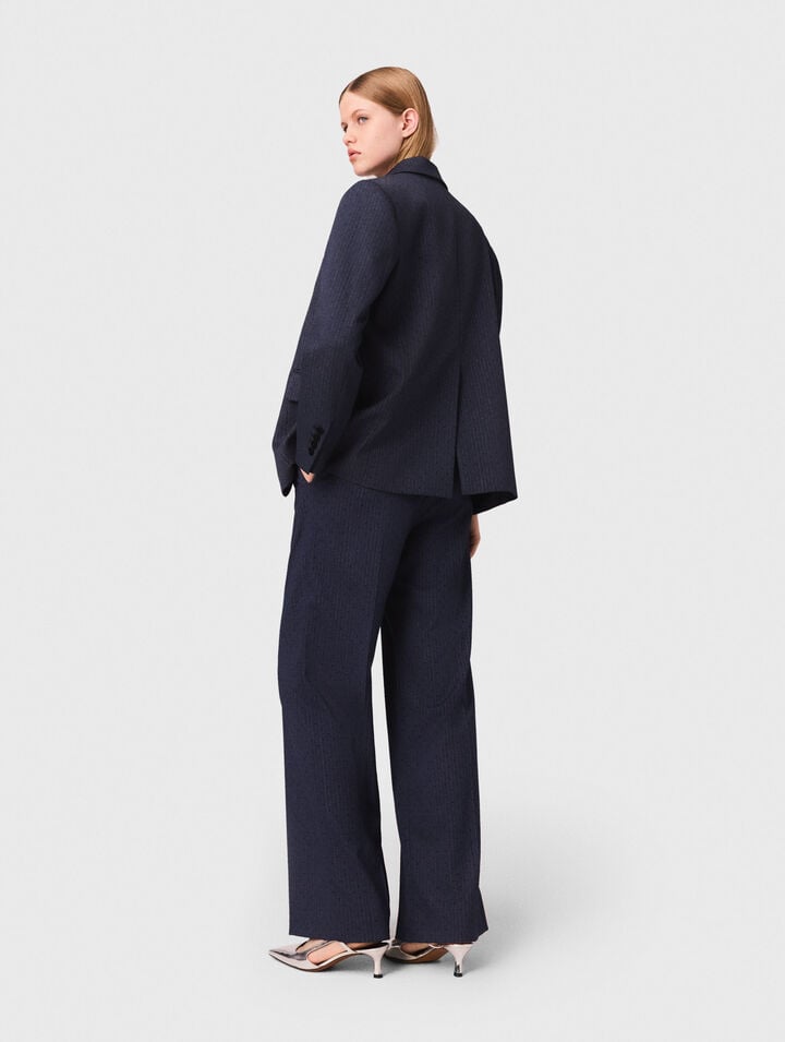 Veste de tailleur à strass