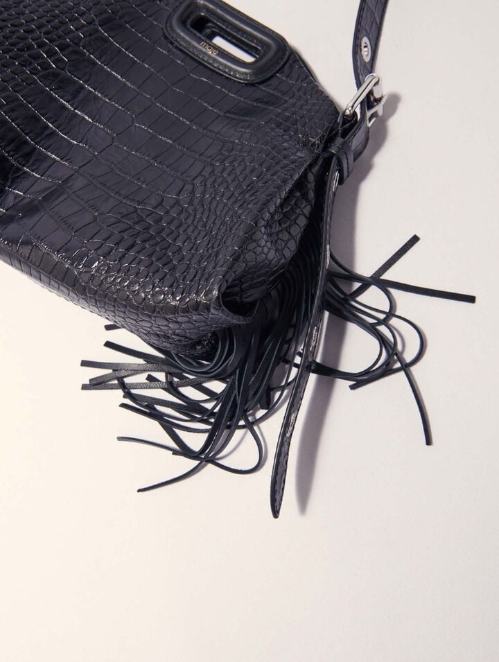 Sac Miss M Mini en cuir embossé