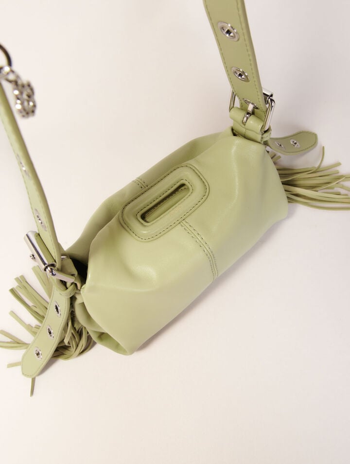 Sac Miss M mini en cuir lisse