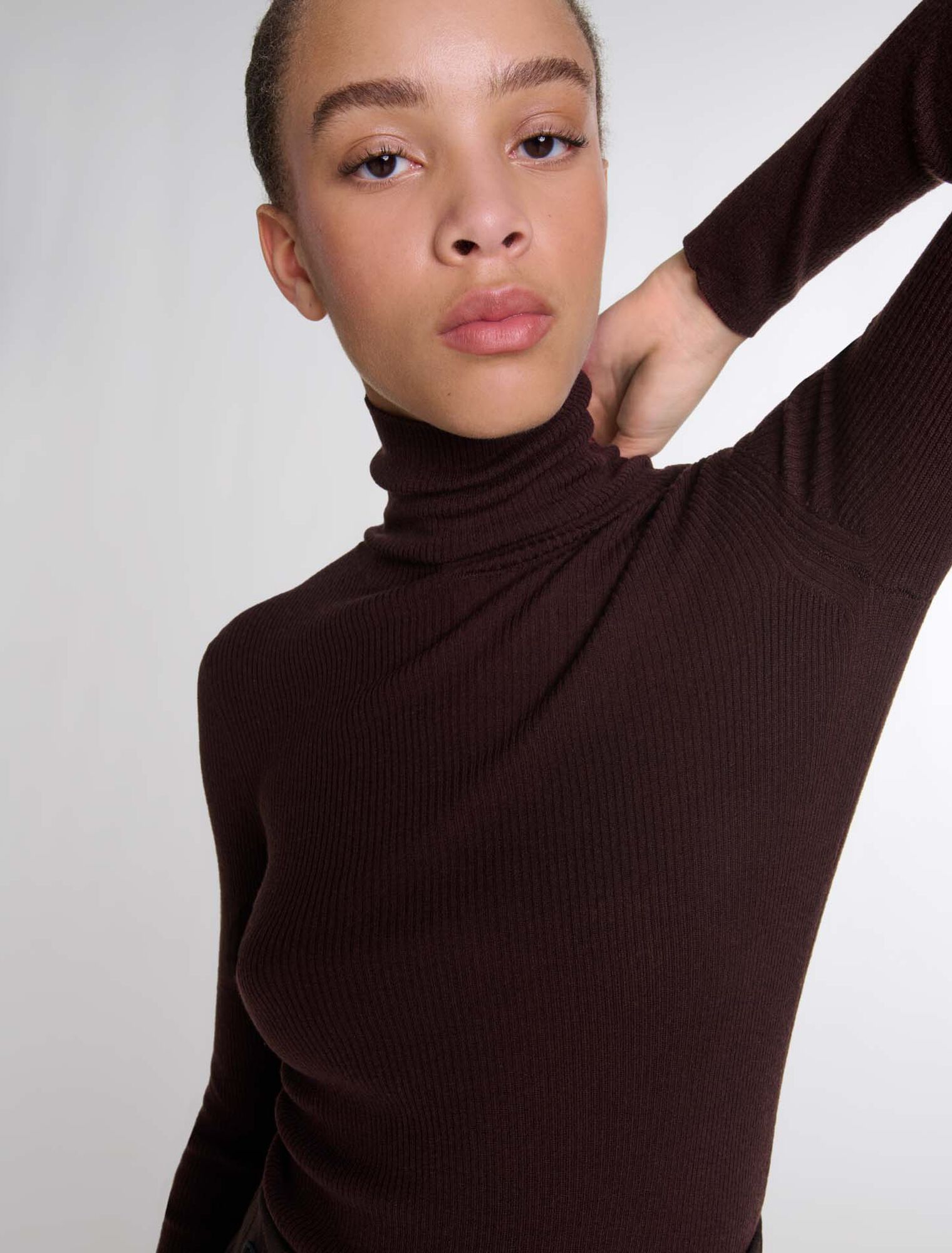 Pull en laine et soie