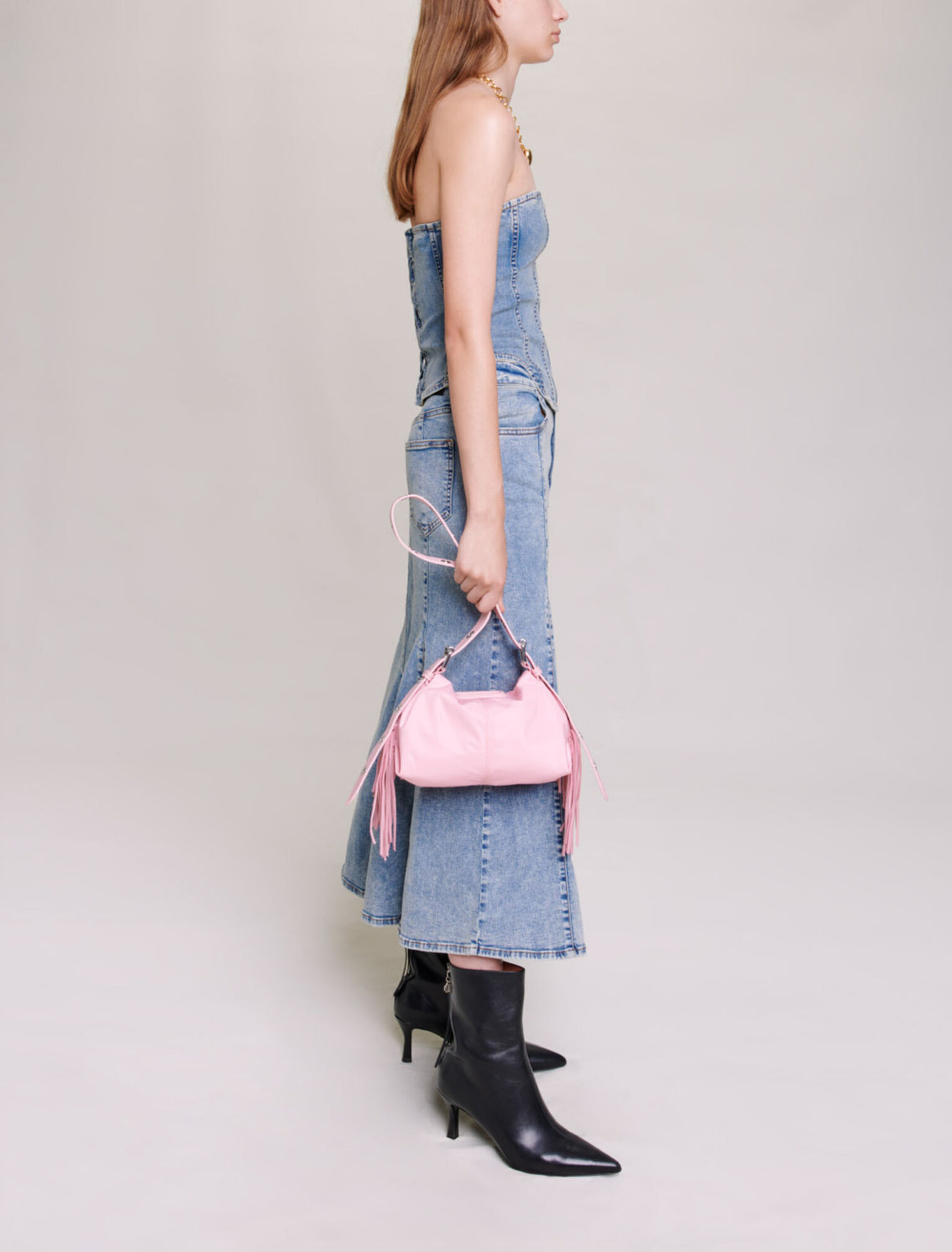 Bustier en jean