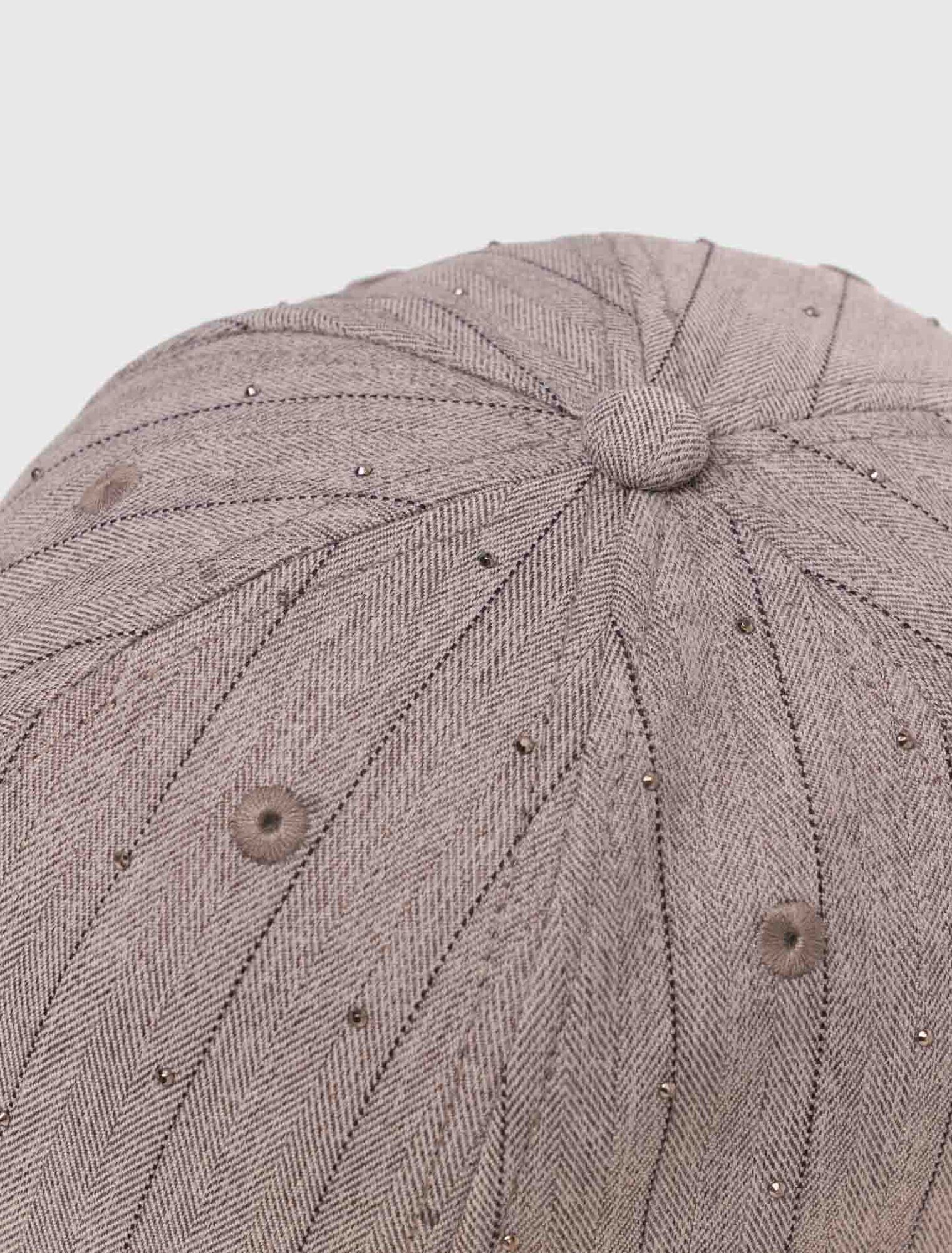 Casquette en coton imprimé