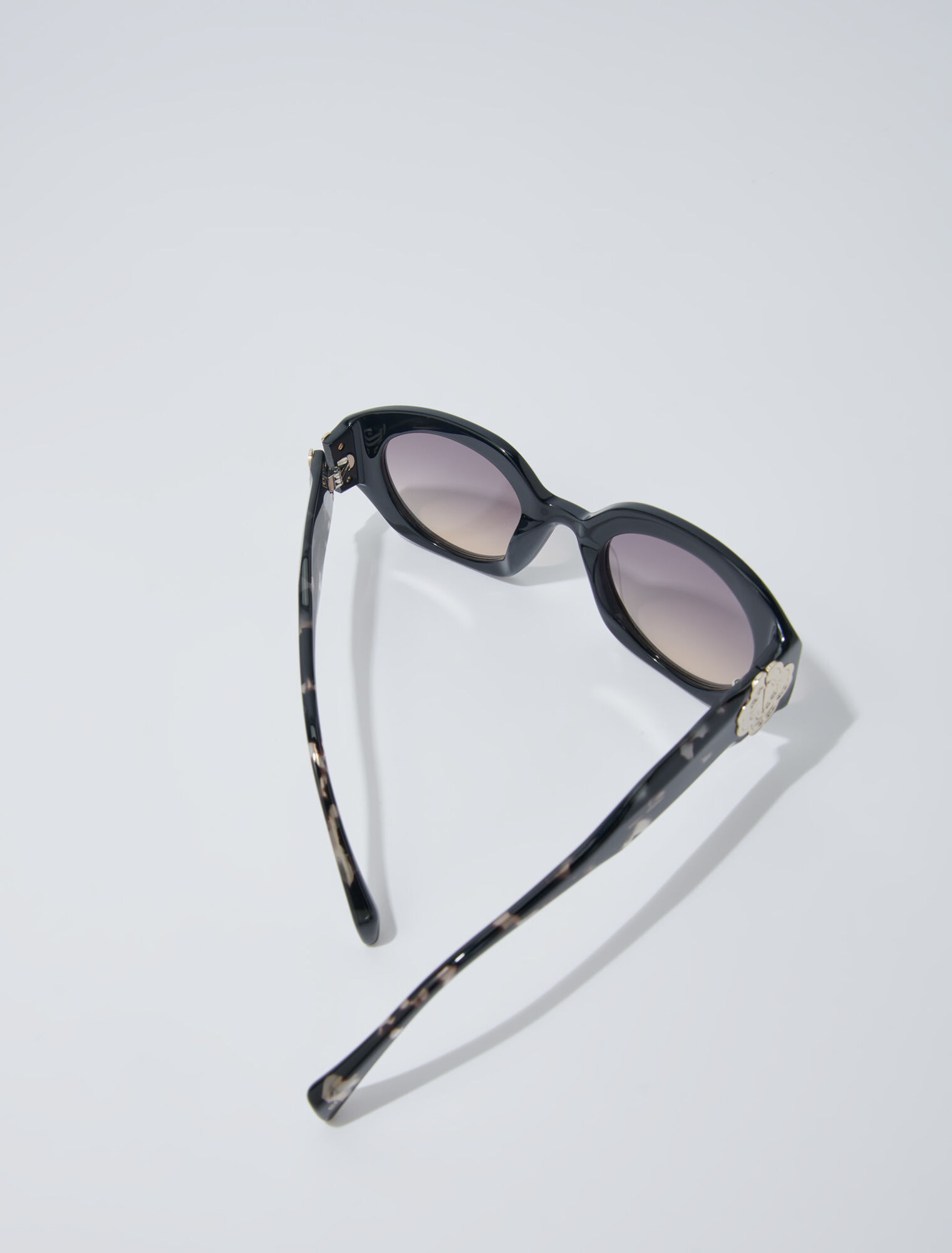 Lunettes rondes en ac&eacute;tate