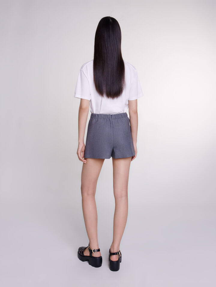 Jupe short portefeuille