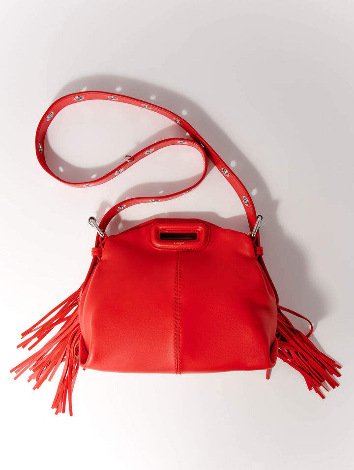Sac Miss M mini en cuir lisse