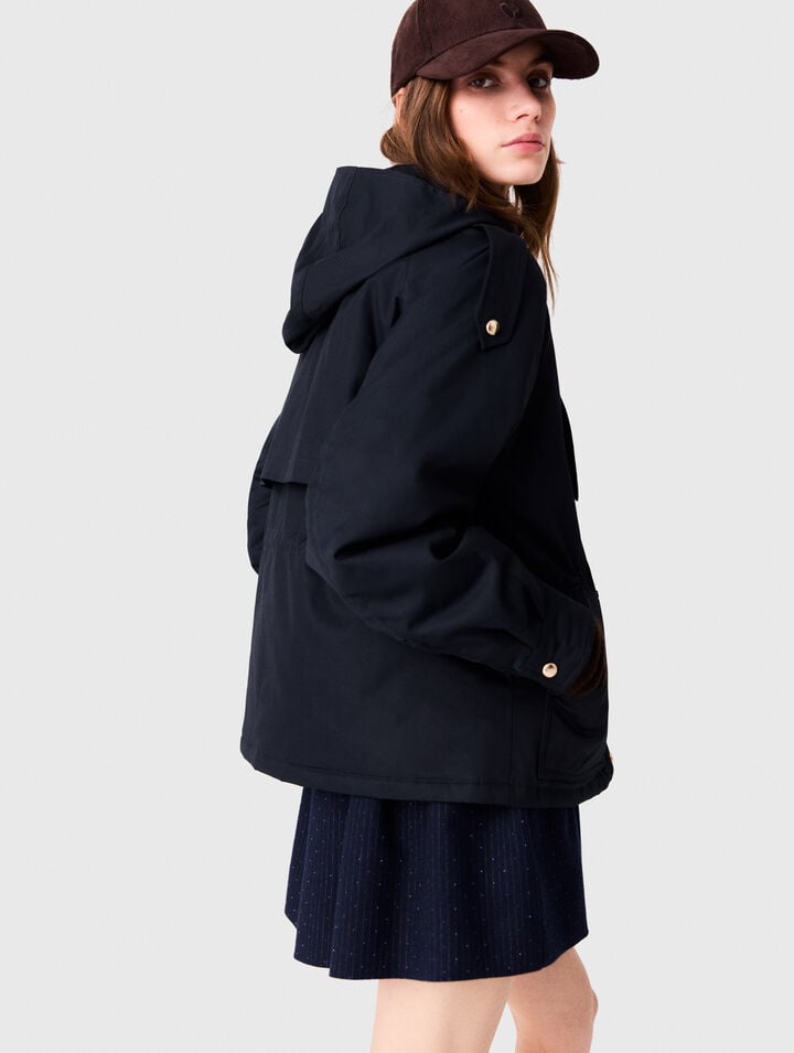 Parka mi-longue matelass&eacute;e
