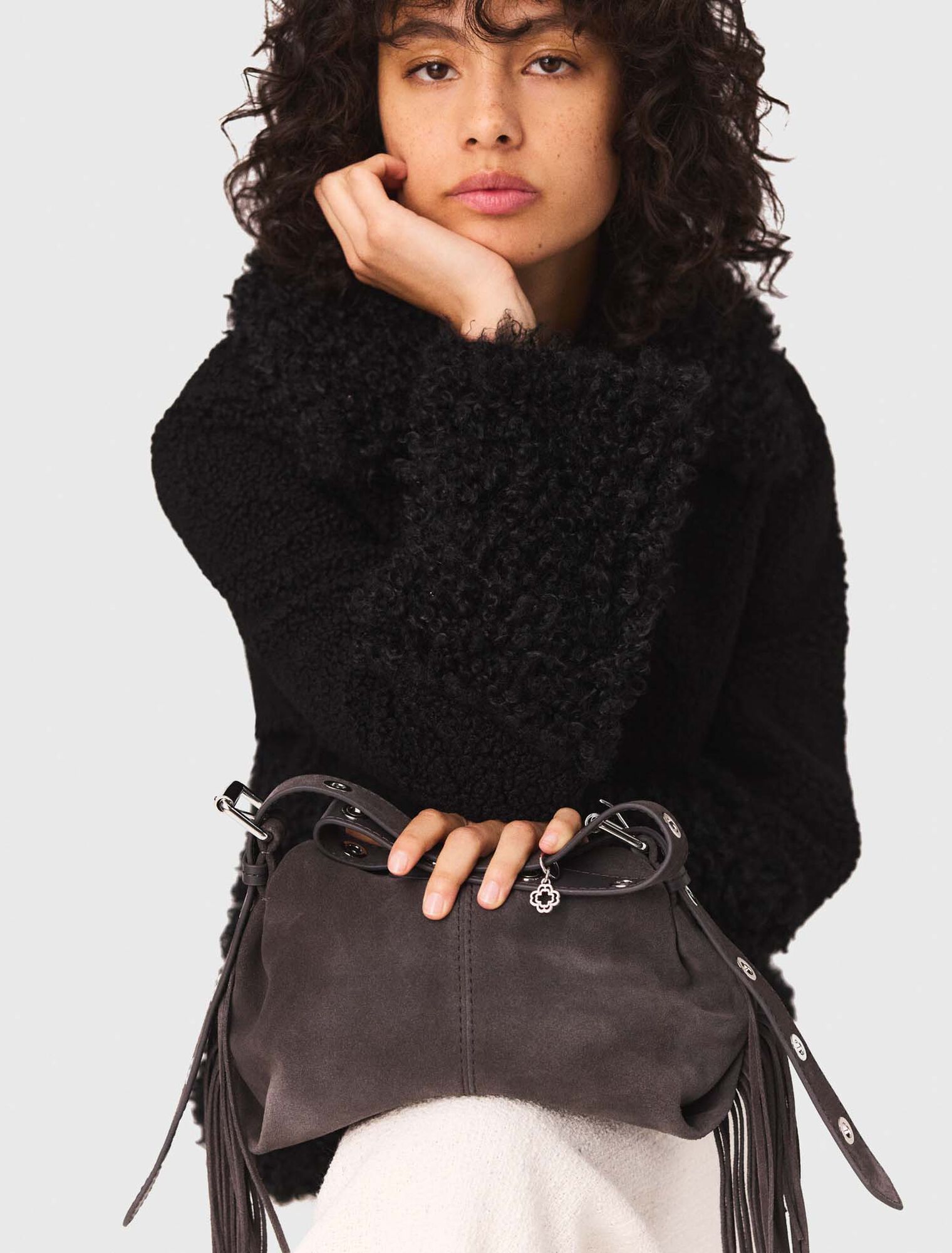 Veste en bouclette