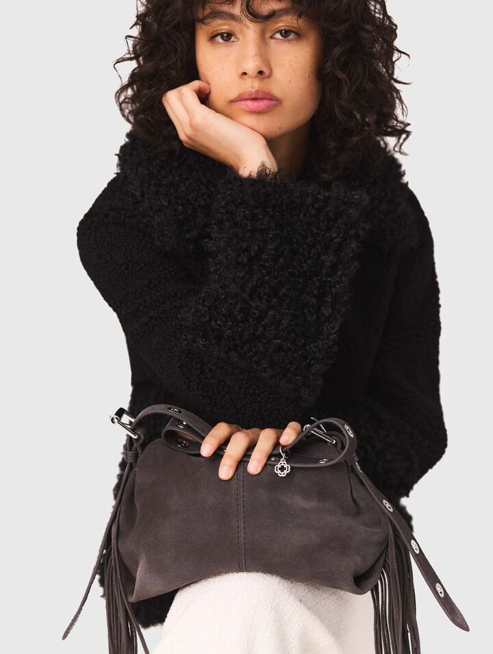 Veste en bouclette