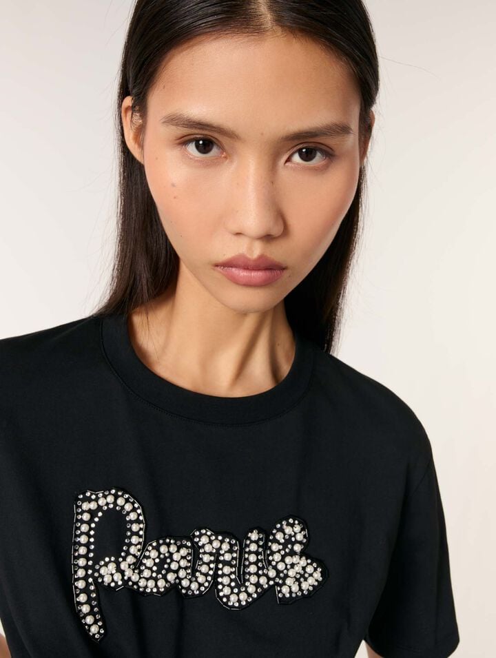 Tee-shirt brodé