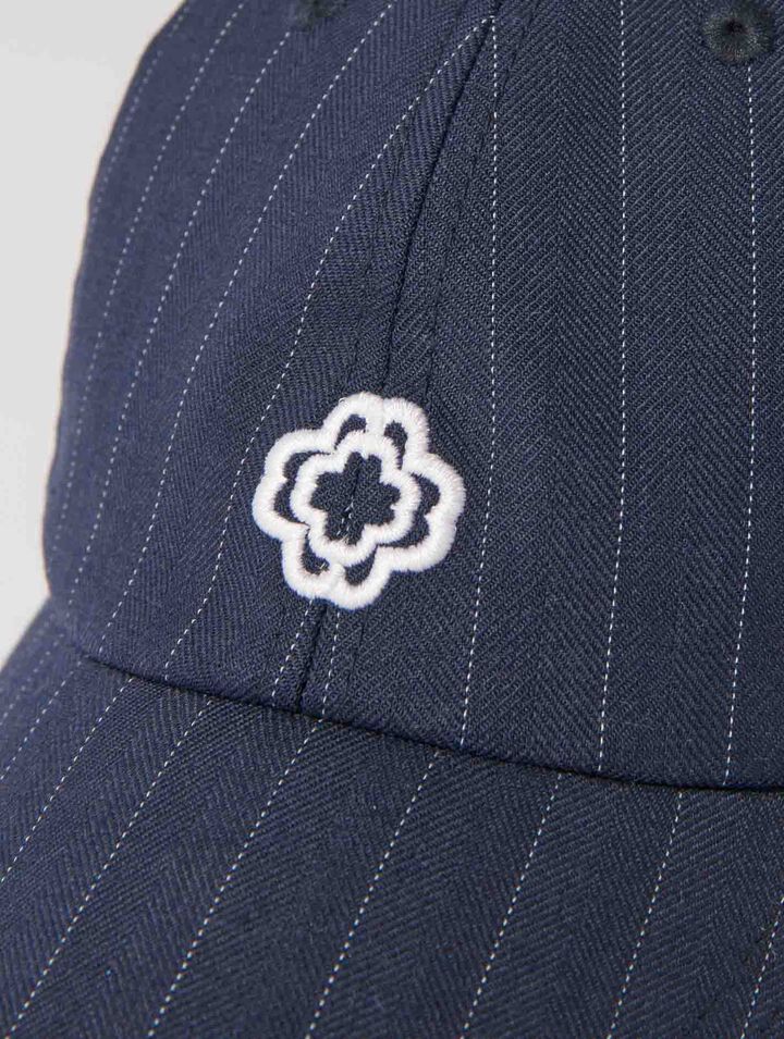 Casquette à rayures